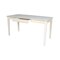 International Concepts Writing Desk with Drawer 26 in D X 26 H, 30 W X Hardwood, Unfinished OF-42 - alternate 6